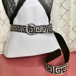 Blinged out belt